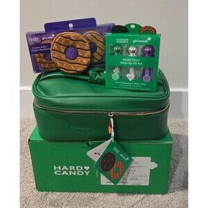 Hard candy girl scouts collab makeup bag, headband & lip oil set